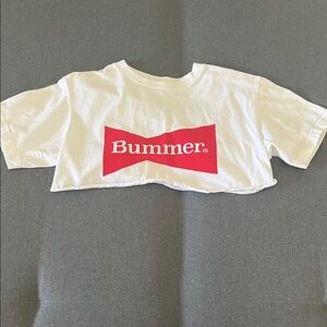 Crop top graphic Bummer